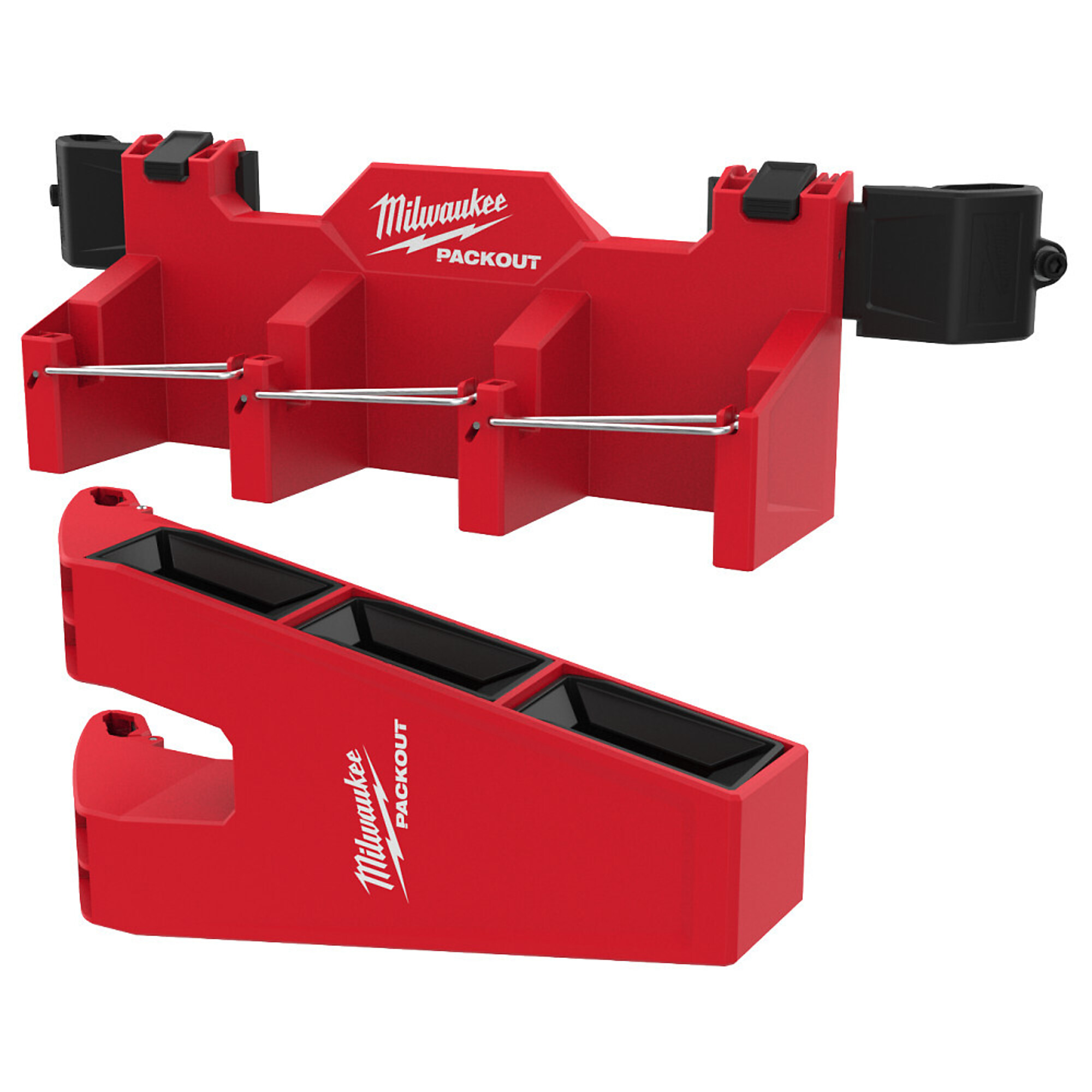 Milwaukee PACKOUT™, PACKOUT Tool Box Long Tool Holder Attachment, Model# 48-22-8607